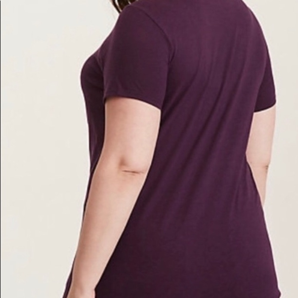 Plus Torrid Raglan Tee - Picture 3 of 5
